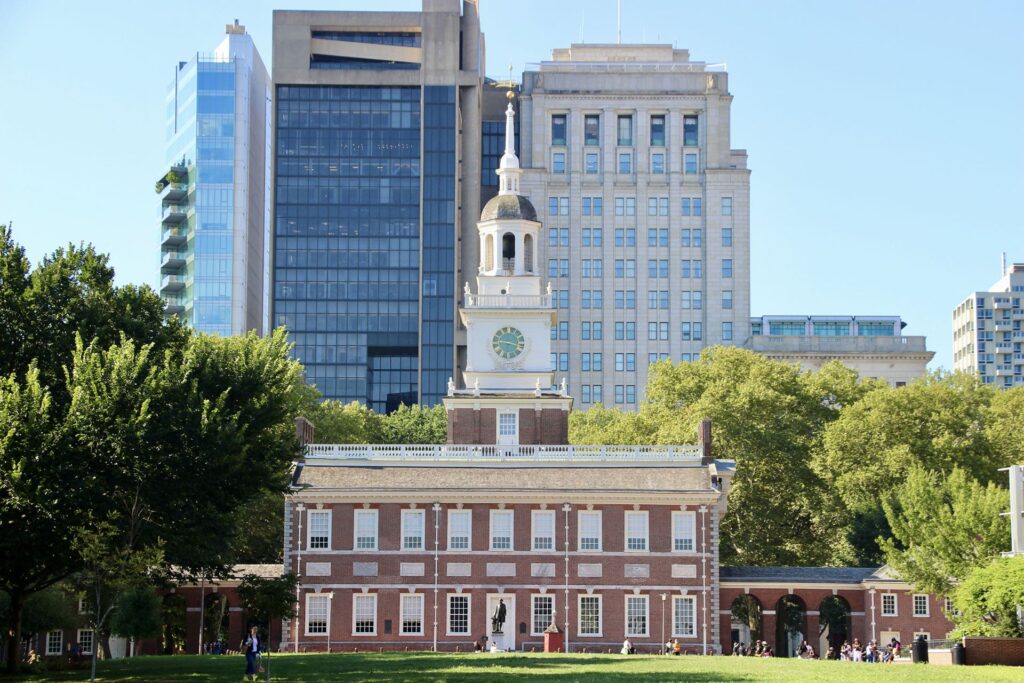 independence hall philadelphie