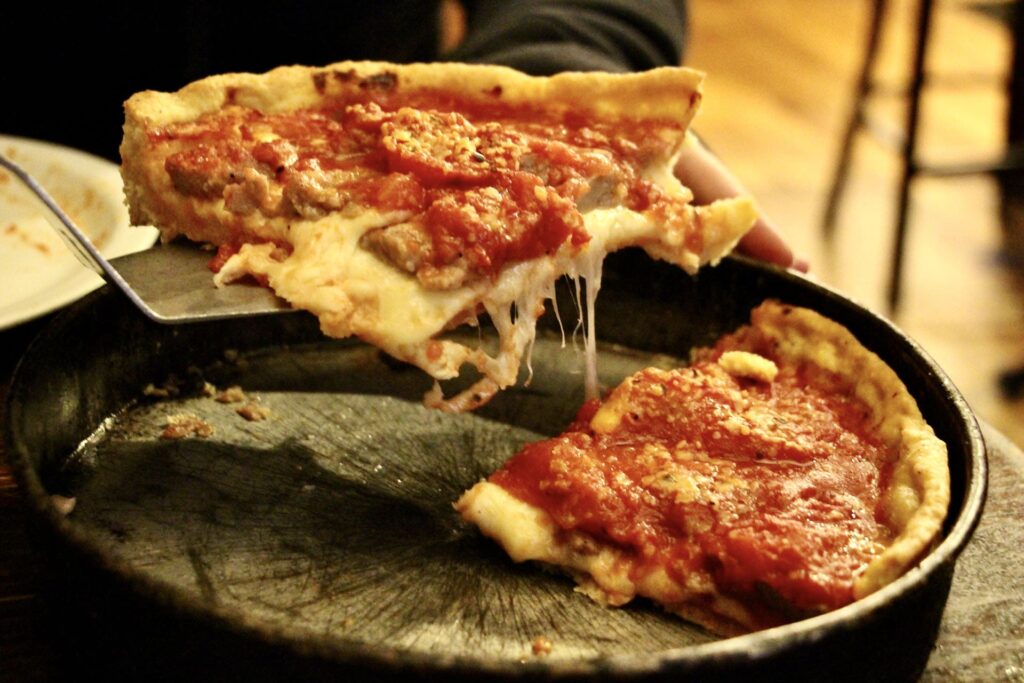 deep dish pizza chicago