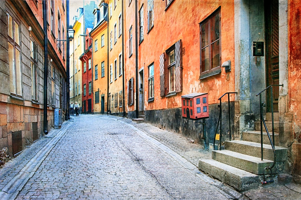 ruelle coloree stockholm