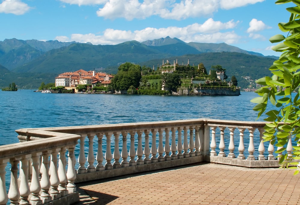 vue lac Majeur Lombardie