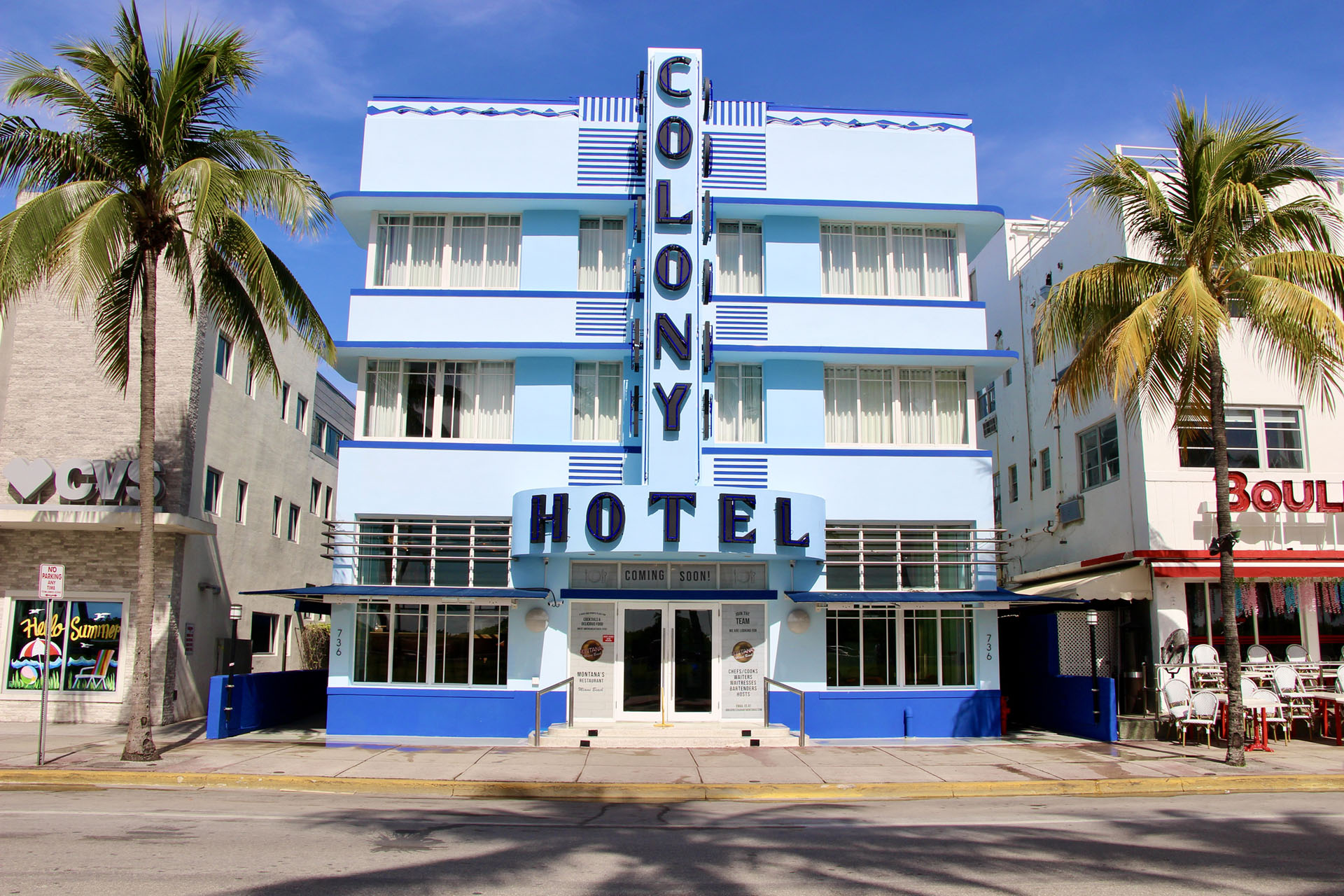 Colony Hotel - Miami Beach - Road trip Floride - USA