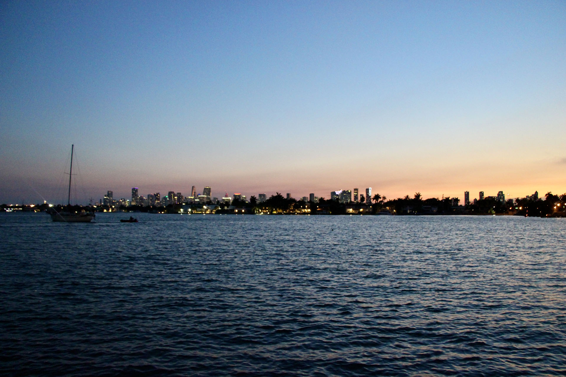 Coucher de soleil sur Miami - Miami Beach - Road trip Floride - USA