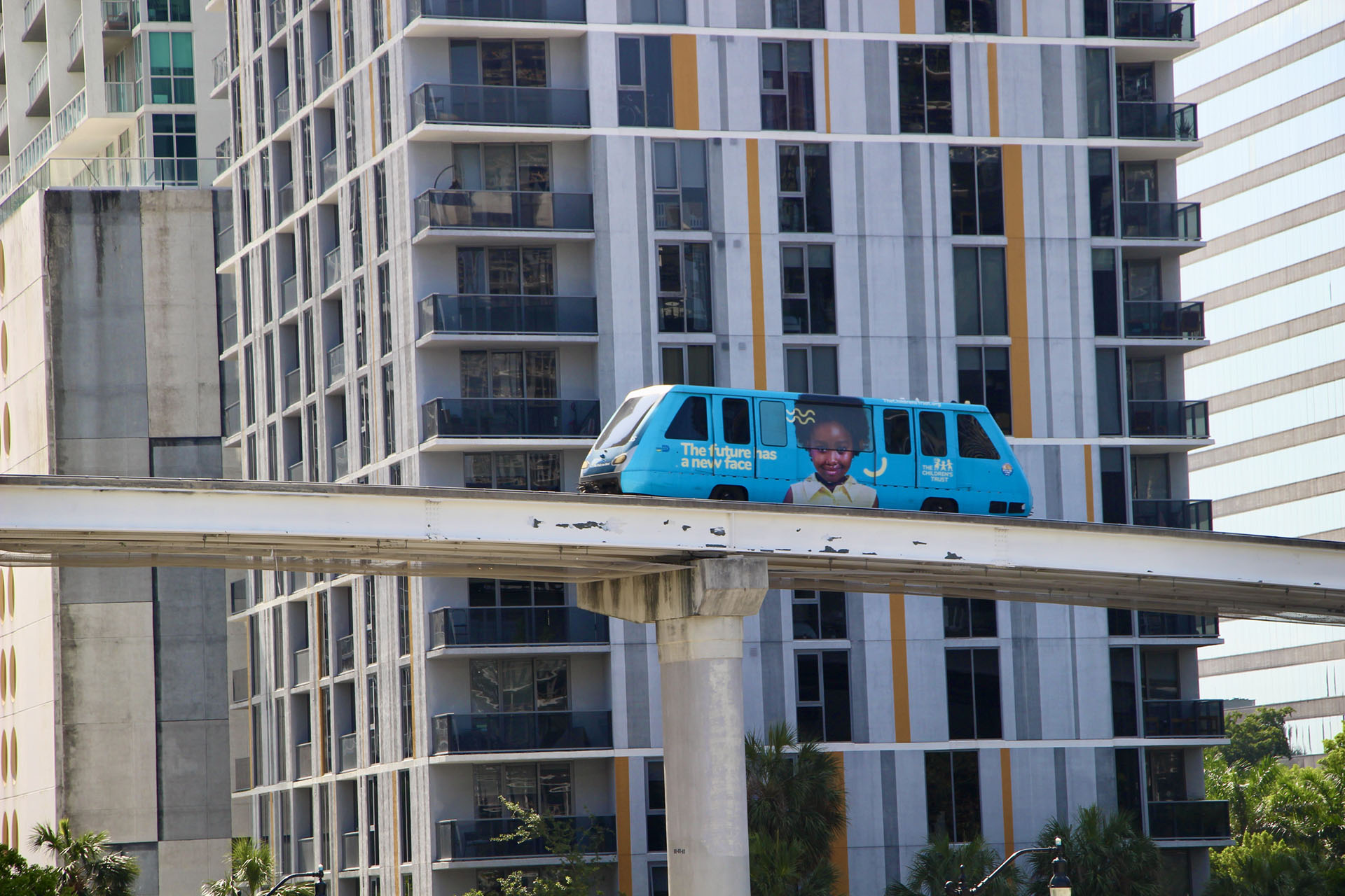 Metromover- Miami - Road trip Floride - USA