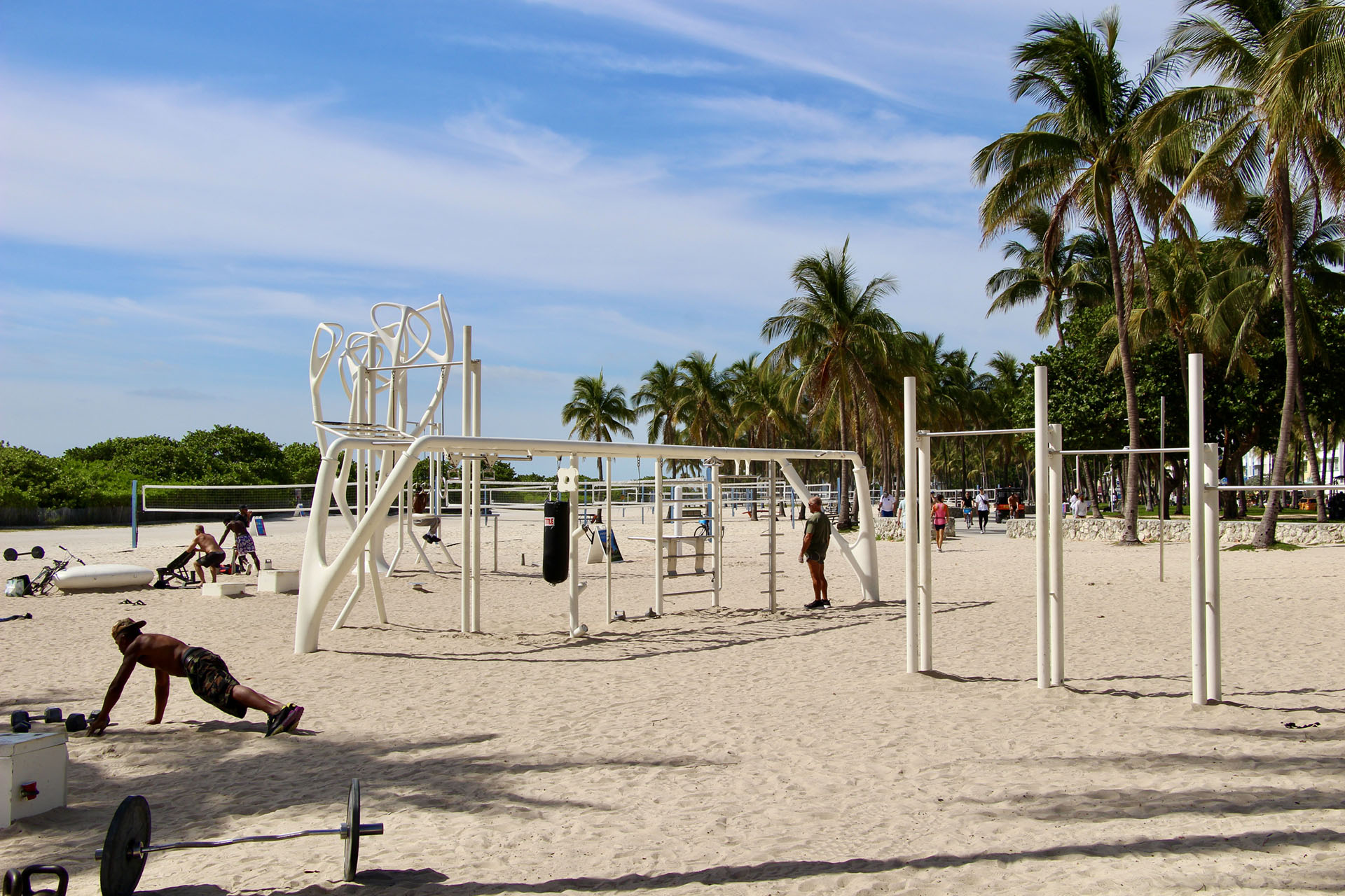 Musculation - Miami Beach - Road trip Floride - USA