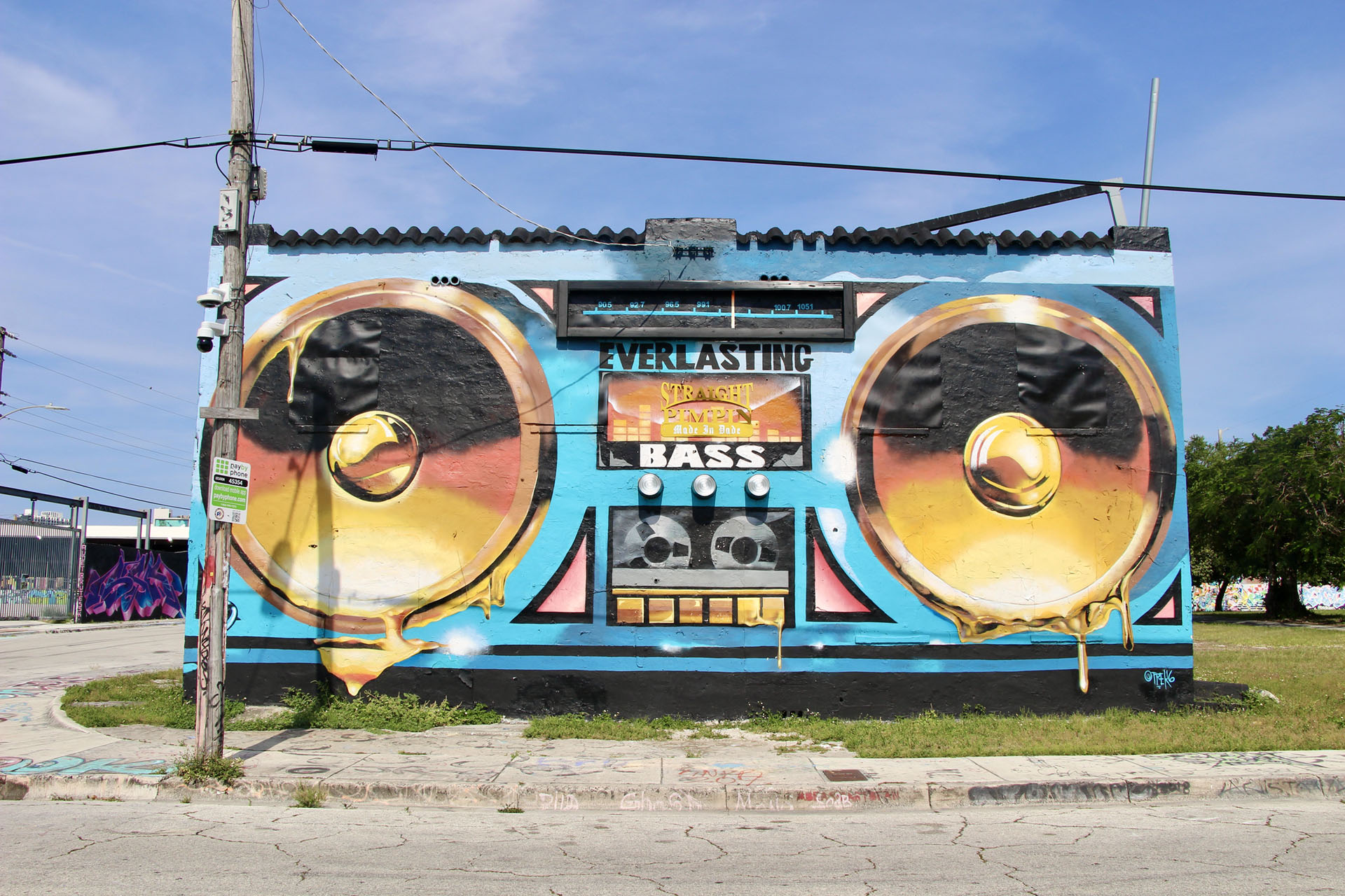 Street Art Radio - Miami - Road trip Floride - USA