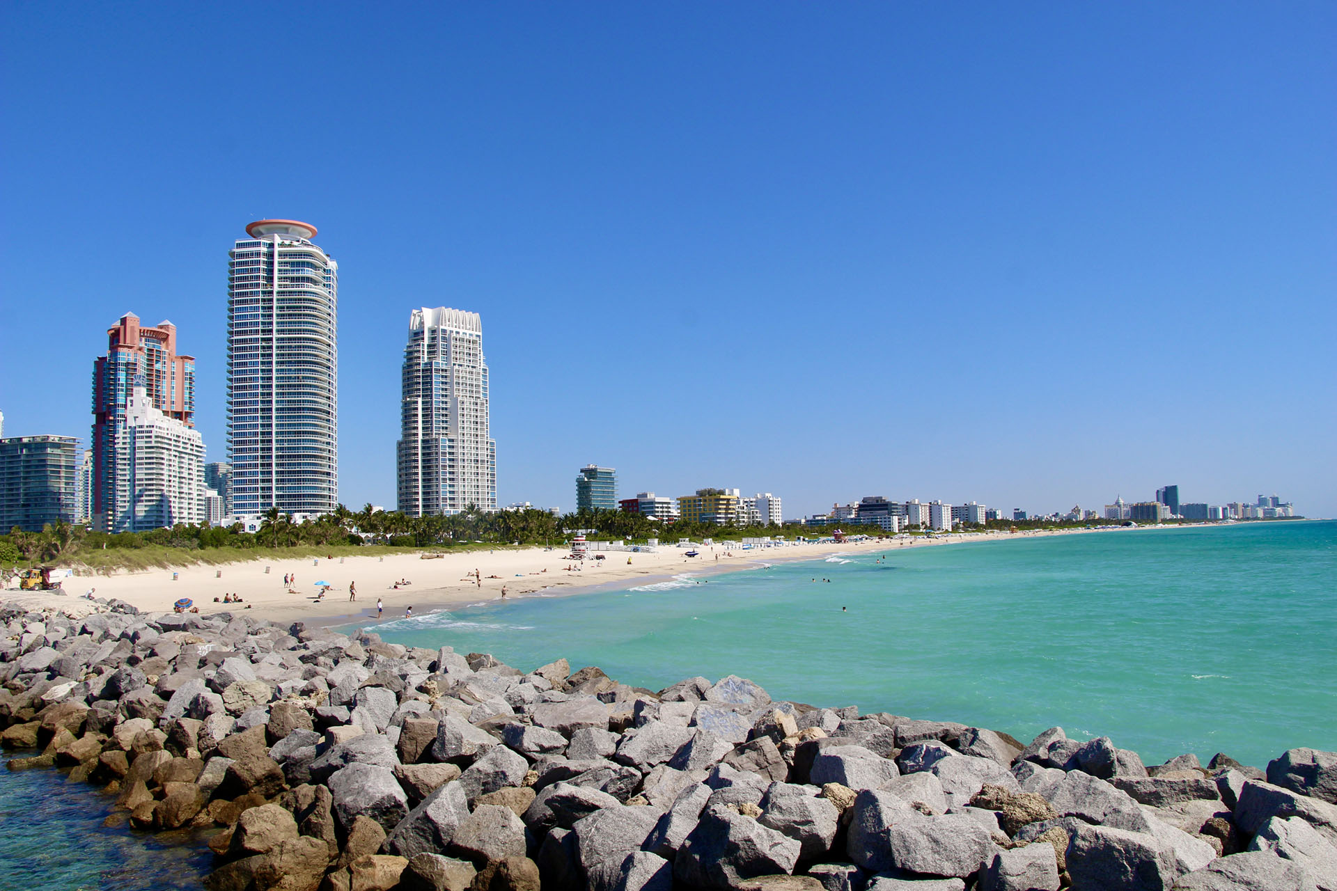 Vue South Point Beach - Miami Beach - Road trip Floride - USA