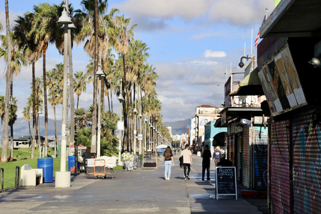 Boardwalk Venice Beach Road trip Los Angeles - Californie - USA