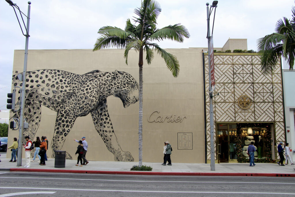 Cartier Rodeo Drive Berverly Hills Road trip Los Angeles - Californie - USA