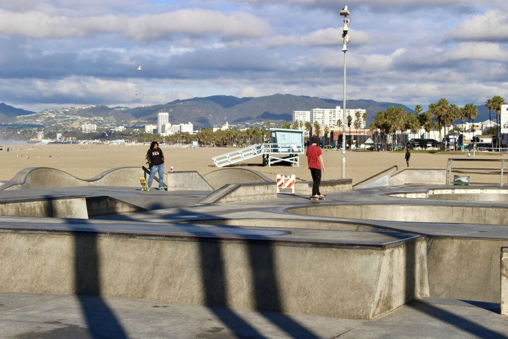 Skatepark Venice Beach Road trip Los Angeles - Californie - USA