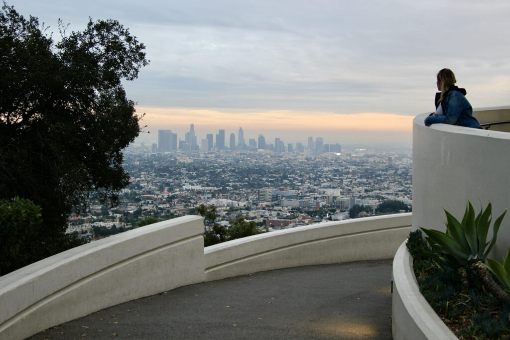 Vue Los Angeles depuis le Griffith observatory Road trip Los Angeles - Californie - USA